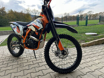 Pitbike Zuumav K5-CB225G 250cc 21/18 - oranžová