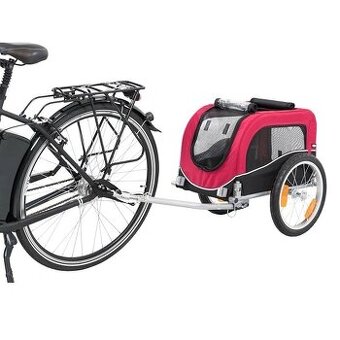 Trixie vozík za jízdní kolo pro psa vel. S