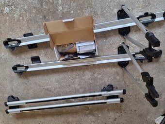 Střešní příčníky + 2× nosič kol HAKR – možnost komplet nebo