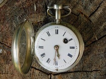 Starožitné celostříbrné řetízkové / špindlovky /kap. hodinky