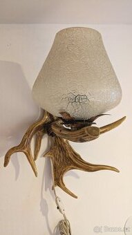 Nástěnná lampička/lampičky z paroží