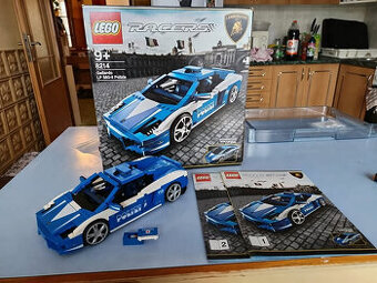 LEGO Racers 8214 Lamborghini Gallardo LP 560-4 Polizia +n+b