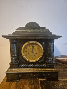 Starožitné krbové / stolní hodiny - funkční