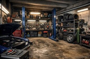 Spolehlivý nájemce – garáž nebo dílna s elektřinou