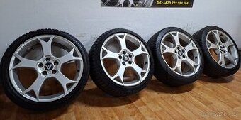 Alu kola R18 5x108 Ghost + zimní pneu 225/40/18