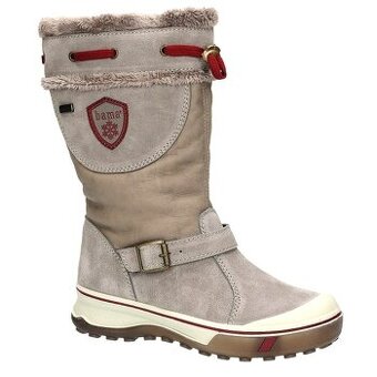 BAMA Kvalitní zimní kožené boty vel: 37