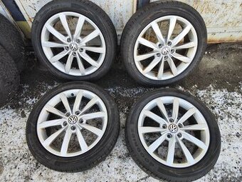 17"letní alu sada Dijon 5x112 origo Golf 7 GTI Octavia 3 RS