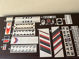 Favorit ESKA samolepky ULOŽENKA povodne