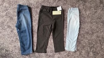 H&M džínové kraťasy 140