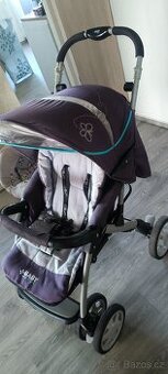 Polohovací sportovní kočárek