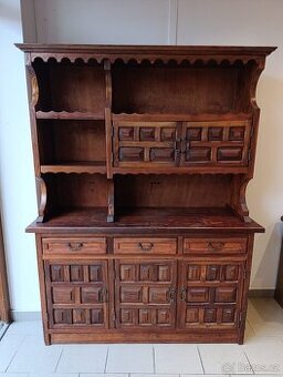 Starožitný příborník, kredenc, masív, Nábytek s příběhem