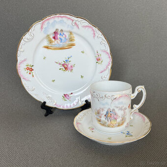 Rosenthal Starožitná snídaňová sada Louise XIV 1891-1906