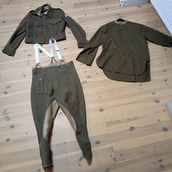 Anglická uniforma 2. svět.válka