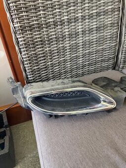 2 kusy záslepených koncovek výfuku Mercedes E