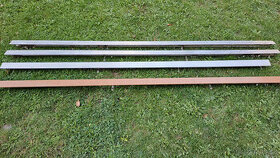 Prodám retro hliníkové garnýže