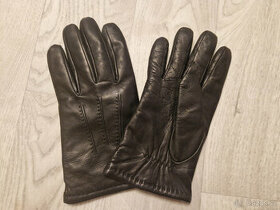 Pánské kožené zimní rukavice KARA, vel. 9,5 (nové) - 1