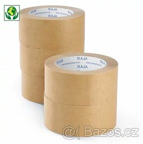 Ekologická papírová lepicí páska 50mm, délka 50m