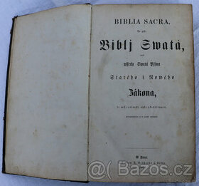 Bibli Swatá, Starého i Nowého Zákona 1867