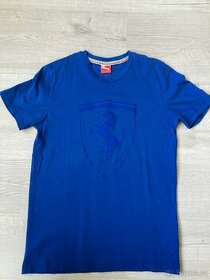 Modré triko / tričko Ferrari