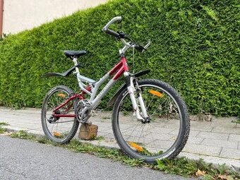 Celoodpružené horské kolo