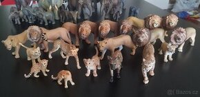 Schleich Safari lev lvice gepard levhart leopard - 1