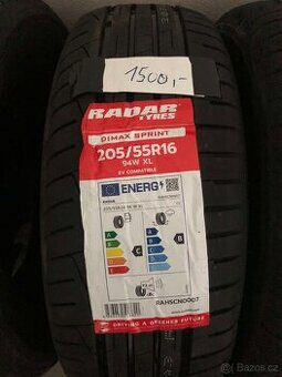 Nové letní pneu 205/55 R16