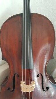 250-300 let staré 44 barokní violoncello z jižního Německa,