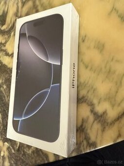 Apple iPhone 16 PRO 128GB - Černý titan