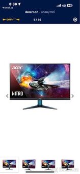 Herní monitor 2k 180hz