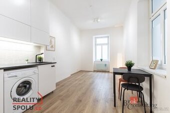 Pronájem, byty/1+kk, 21 m2, Körnerova 461/11, 60200 Brno, Br