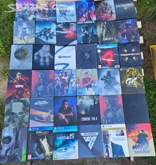 Steelbooky na ps4 ps3 a nintendo switch - [