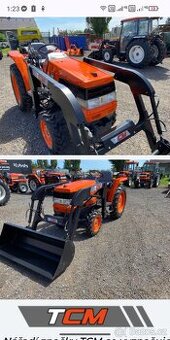 Čelní nakladač TCM premium na malotraktor