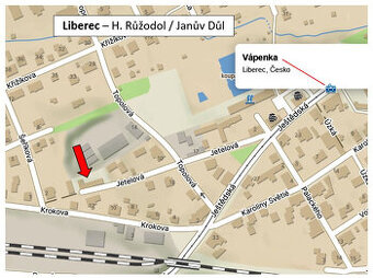 Pronájem garáže, Liberec H.Růžodol / Janův Důl, ul. Jetelová - 1