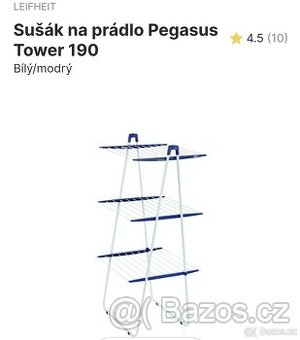 Nový Leifheit Tower - patrový sušák na prádlo