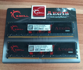 32GB kit DIMM DDR4 2x16GB 3000 CL16 G.Skill Aegis - 1