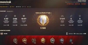 World of Tanks účet s 907