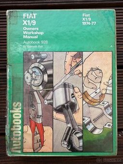 FIAT X1/9 BERTONE originální montážní manual servisní
