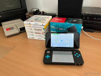Herní konzole Nintendo New 2DS XL + 6 her