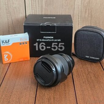 Set Fujifilm 16-55 F2.8 + filtre