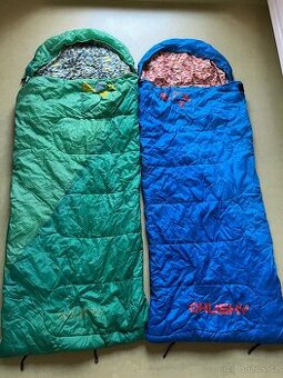 2x dětský spacák pro postavu do 135 cm