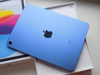 APPLE iPad 10,9" (2022) 64GB Wi-Fi Blue / ZÁRUKA / 100% BAT