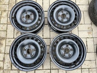 4x plechové disky 5x112 R15