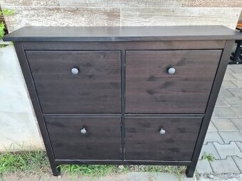 HEMNES Botník se 4 přihrádkami