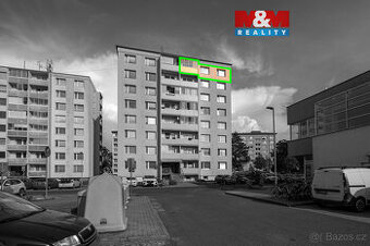 Pronájem bytu 2+1, 54 m², Uničov, ul. Nemocniční