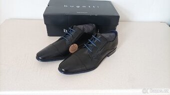 Pánské kožené polobotky Bugatti - nové