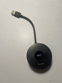 Baseus Adaptér 4x USB Round Box USB, USB-C - 1