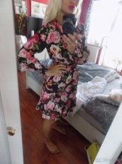 Nové květované šaty C&A vel.S 36