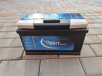 Autobaterie BRIT SKYWAY 85 Ah - nová