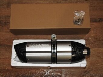 Laděný výfuk Mivv Titanium stříbrný/carbon Nový