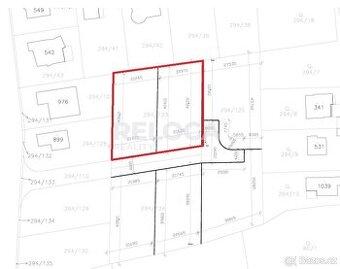 Stavební pozemek, 846m2, ing. sítě, cesta, Jesenice, Osnice. - 1